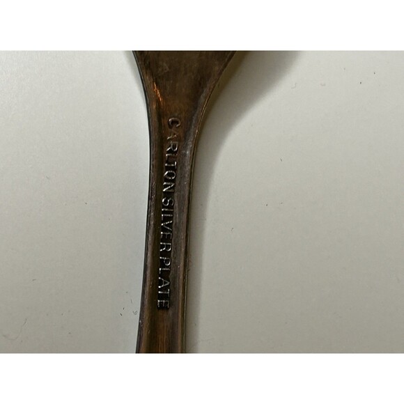 Vintage Carlton Silver Plate Cheese Knife Unpolished - Picture 6 of 6